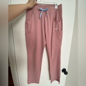 Lago scrubs pants, Paulina, blush pink